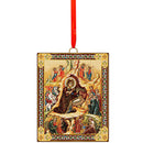 J-O-2 Nativity of Christ Wooden Icon Ornament