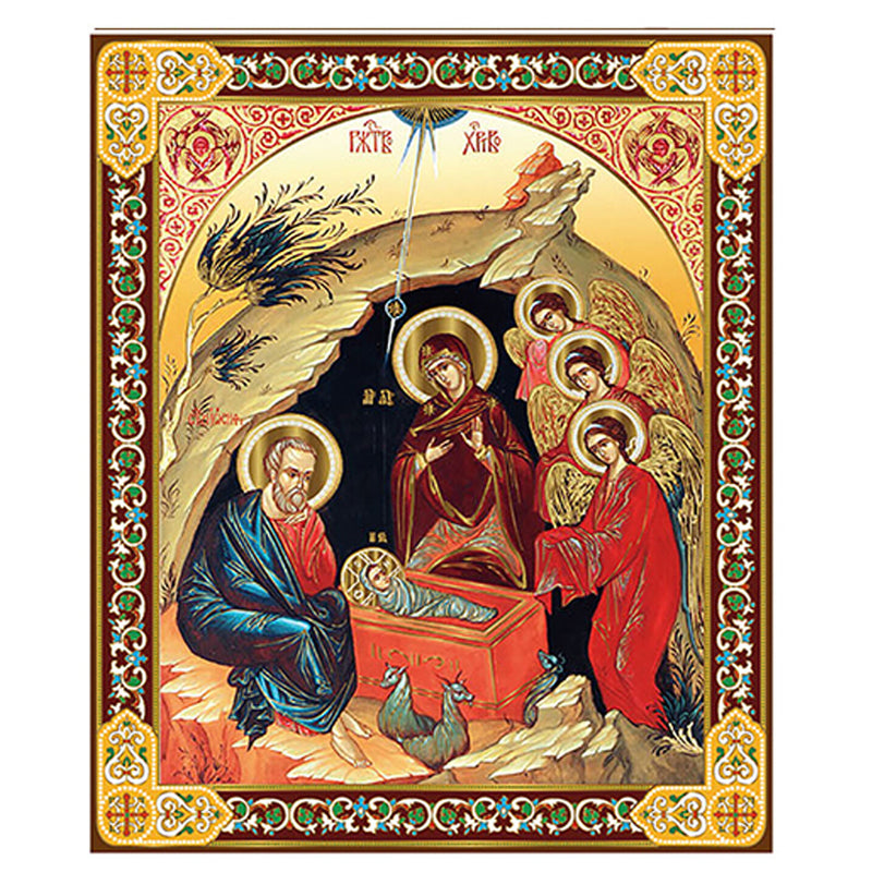 JC36-M Nativity Icon