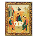 JC177-S Holy Trinity Icon Gold Foil Wooden Icon 3 inch