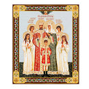 JC49-M Royal Family Gold Foil Wooden Icon