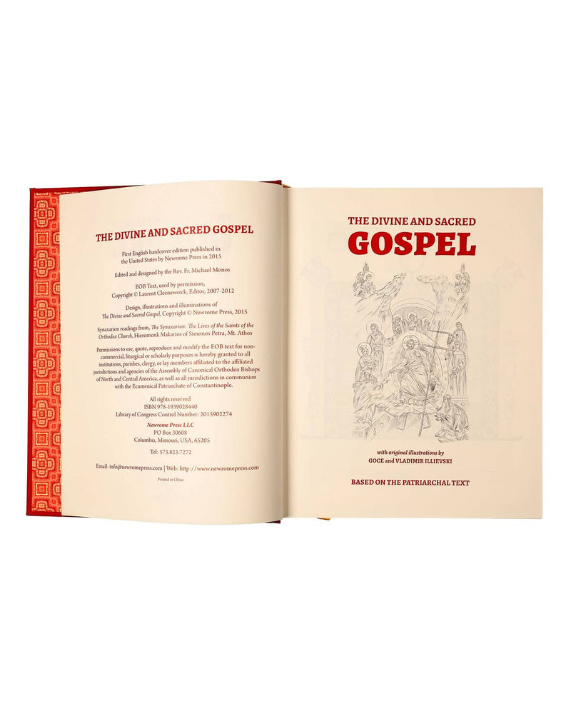 Divine and Sacred Gospel: English Edition