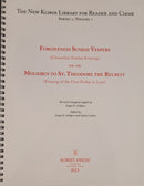 Forgiveness Sunday & Molieben to St Theodore - Black