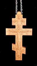 Wooden cross for priest -3 bar