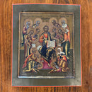 Christ Enthroned 19th Century Icon