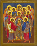 Sobor of the Archangel Michael and the Other Bodiless Hosts - icon525 - 10 inch