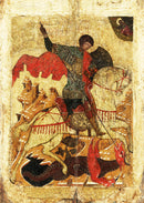 St George and the Dragon - icon265 - 6 inch