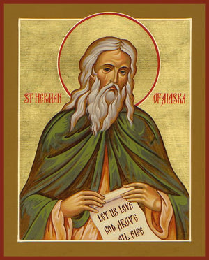 St Herman of Alaska - icon883 - 10 inch