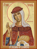 St Juliana of Lazarevo - icon957 - 6 inch