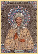 St Matrona of Moscow - icon747 - 6 inch