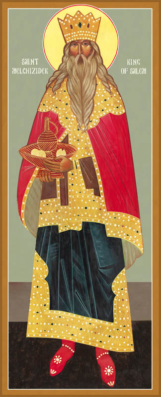 St. Melchizedek, the Great High Priest & King of Salem - icon749 - 6 inch