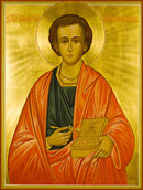 St Panteleimon, the Great Martyr and Healer - icon478 - 6 inch