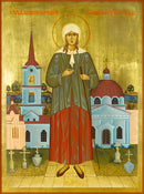 St Xenia of St Petersburg - icon569 - 6 inch