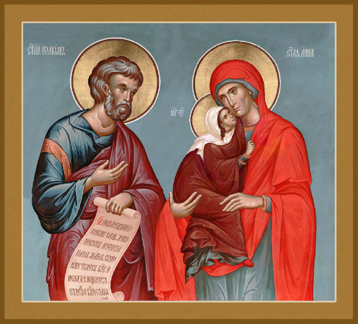 Sts Joachim and Anna - icon323 - 6 inch