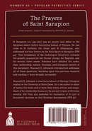 The Prayers of Saint Sarapion: The Bishop of Thmuis