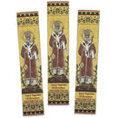 TBM107 Book Marker Saint Raphael of Brooklyn - IC XC Textile Art 9 1/8"x2"