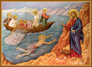 The Appearance of the Lord on the Sea of Tiberius  - icon612 - 10in