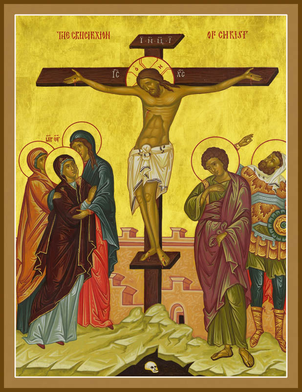 The Crucifixion of the Savior - icon580 - 10in
