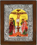 The Crucifixion - Silver Icon
