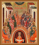 The Descent of the Holy Spirit Holy Pentecost - icon632 - 10in