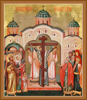 The Exaltation of the Holy Cross - icon629 - 6 inch
