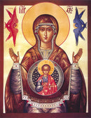 The Mother of God, "Of the Sign" - icon808 - 6 inch