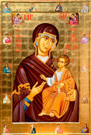 The Mother of God, "Portaitissa" - icon992 - 6 inch