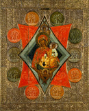 The Mother of God, "The Unburnt Bush" - icon378 - 6 inch