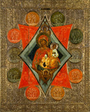 The Mother of God, "The Unburnt Bush" - icon378 - 10 inch