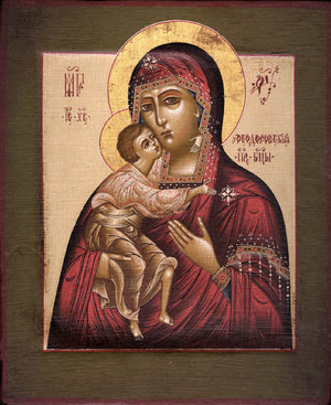 The Mother of God, "Theodore" - icon125 - 10 inch