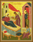 The Nativity of the Mother of God - icon587 - 10 inch