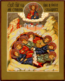 The Seven Holy Sleepers of Ephesus - icon519 - 6 inch