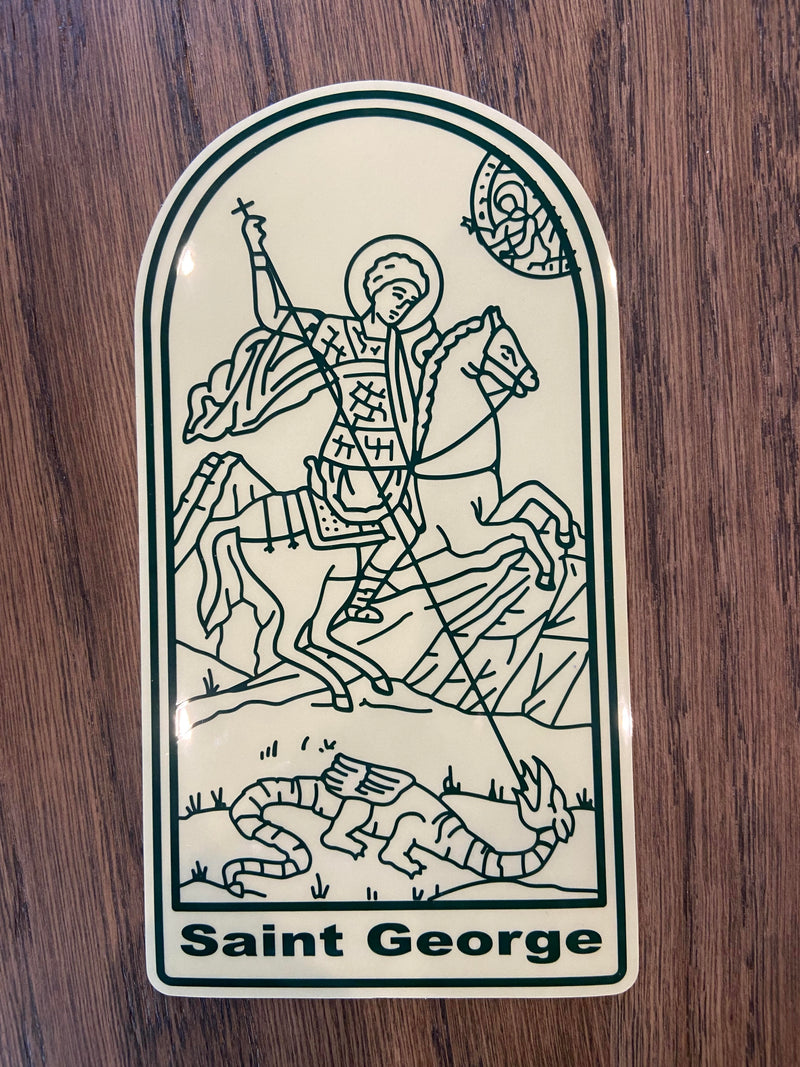 Window/Bumper Decal: St. George