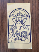 Window/Bumper Decal: Christ