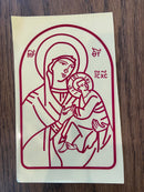 Window/Bumper Decal: Theotokos with Christ