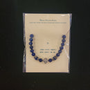 Semi precious Stone Prayer Bracelet