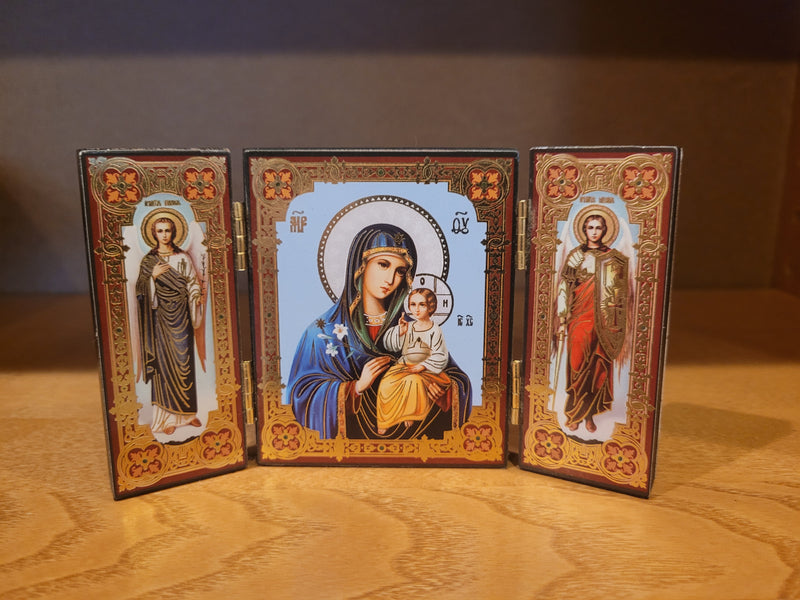 Virgin of the Eternal Bloom Triptych
