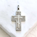 Soldier Cross--sterling silver