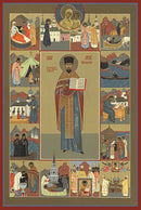 Saint Jacob Netsvetov w/ Scenes From His Life