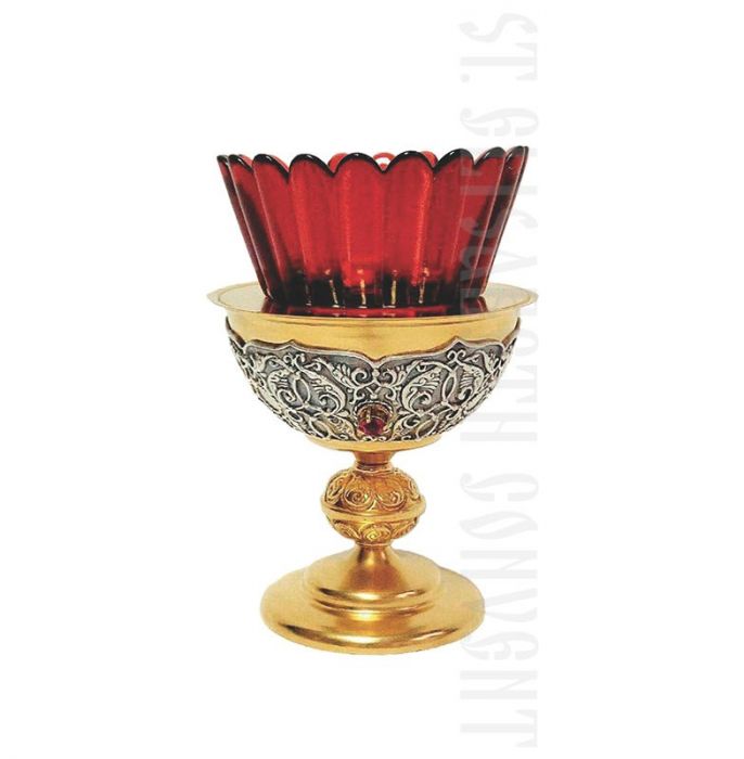 Brass Holy Table Vigil Lamp