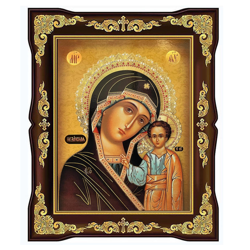 Framed Icon - Virgin of Kazan