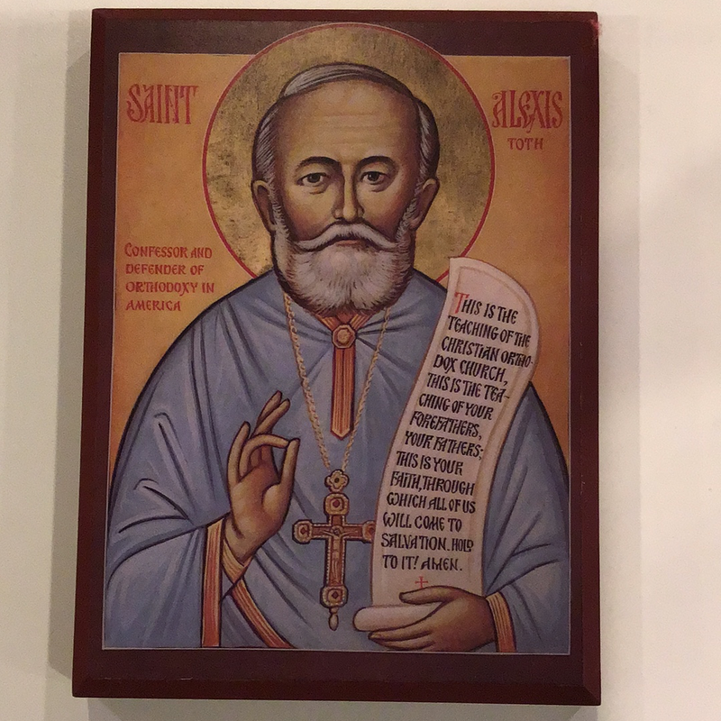 1AL39 - Saint Alexis Toth icon