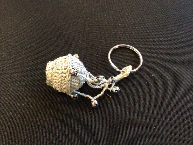 Silver Miniature Censer Keychain