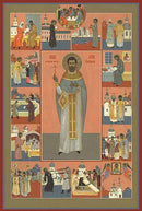 Saint John Kochurov w/ Scenes From His Life
